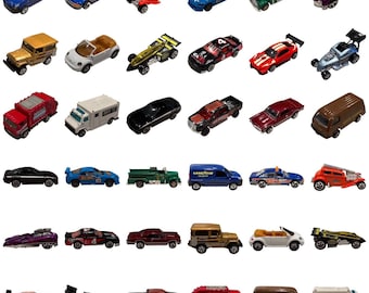 Lotto Di 50 Hot Wheels 1:64 Pressofuse – Auto Assortite, Fuori Dalla Confezione, Multicolore