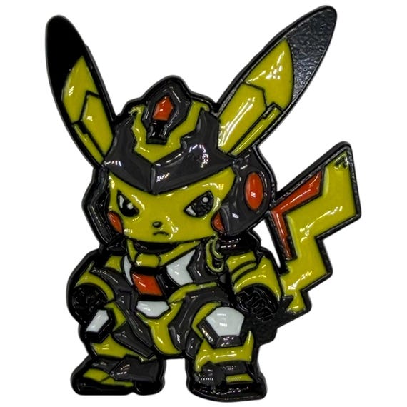 ピカチュウ メカアーマー エナメルピン コレクター向け アニメ 