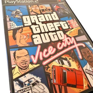 Grand Theft Auto Vice City Poster - Etsy