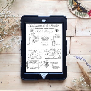 TRIO BONAPACE Method / DIGITAL / acupressure, Julie Bonapace, midwife, doula, midwife, birth, art, illustration, pain, birth