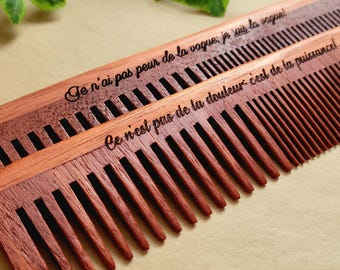 Peigne Acupression en Bois / doula, Bonapace, accouchement, cadeau, sage-femme, naissance, outil, naturel, soulagement douleur