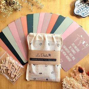 Cartes Affirmations Positives pour l'Enfantement / doula; sage-femme; cards; naissance; mantra; accouchement; childbirth image 2