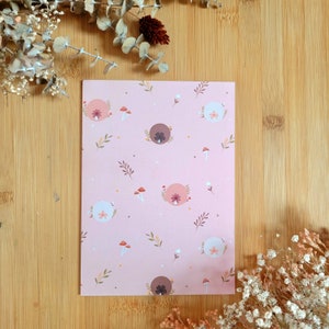 Carte de souhaits NATURE / voeux, wishes, doula, sage-femme, cadeau, Noël, fêtes, allaitement, sein, lait maternel