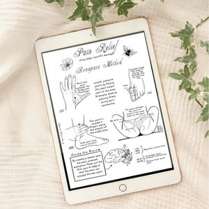 TRIO BONAPACE Method / DIGITAL / acupressure, pain relief, Julie Bonapace, midwife, doula, birth, natural, art