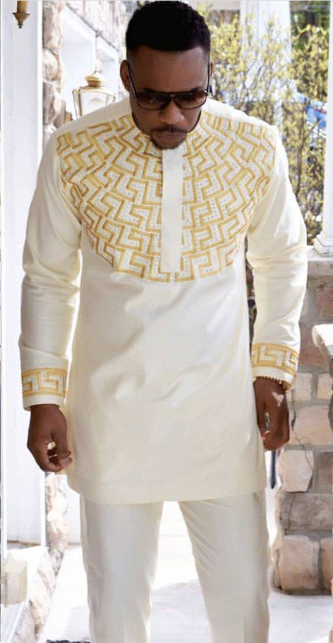Rahim African Men Shirt With Matching Pant Men Clothing Men - Etsy
