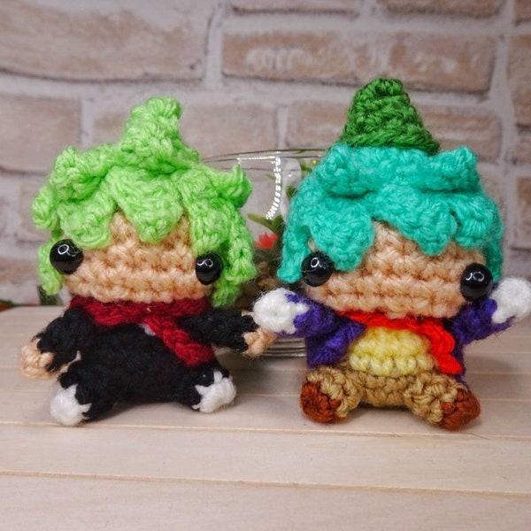 Any character your turn to die custom plush amigurumi Keychain yttd