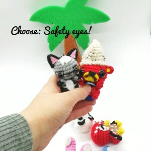 Custom villager Animal crossing new horizons amigurumi tiny plush image 7