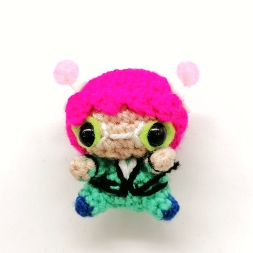 Saiki K. Amigurumi Plush Keychain Kawaii Anime Doll Etsy