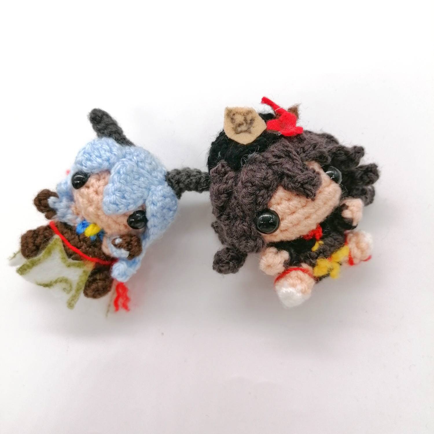 Ganyu Amigurumi Plush From Genshin Impact Keychain | Etsy