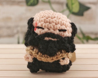 Brad inspired by Lisa the PInful rpg amigurumi plush Keychain