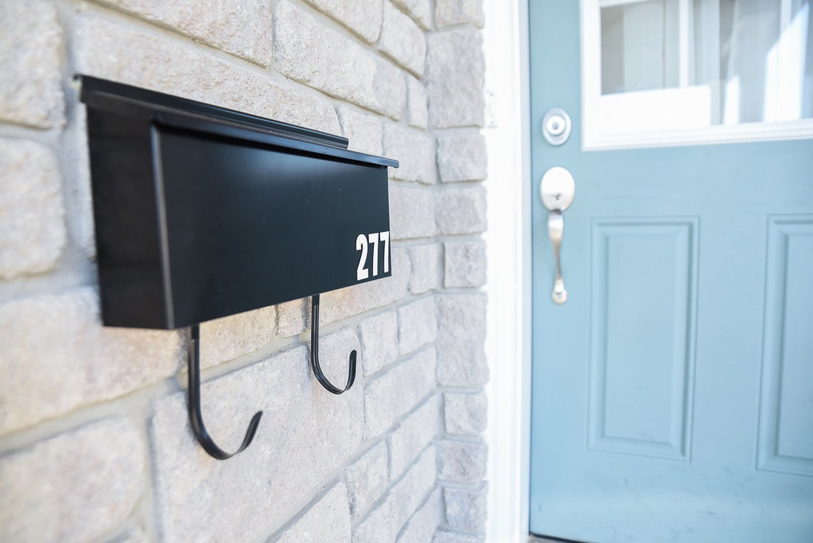 Custom Mailbox numbers. Front door number address Etsy