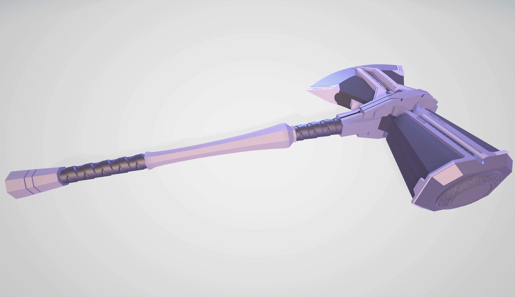 Thor Axe Stormbreaker With Asgardian Handle 3D Model DIGITAL Etsy UK