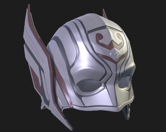 Jane Foster Love And Thunder Helmet (SOLO ARCHIVO DIGITAL)