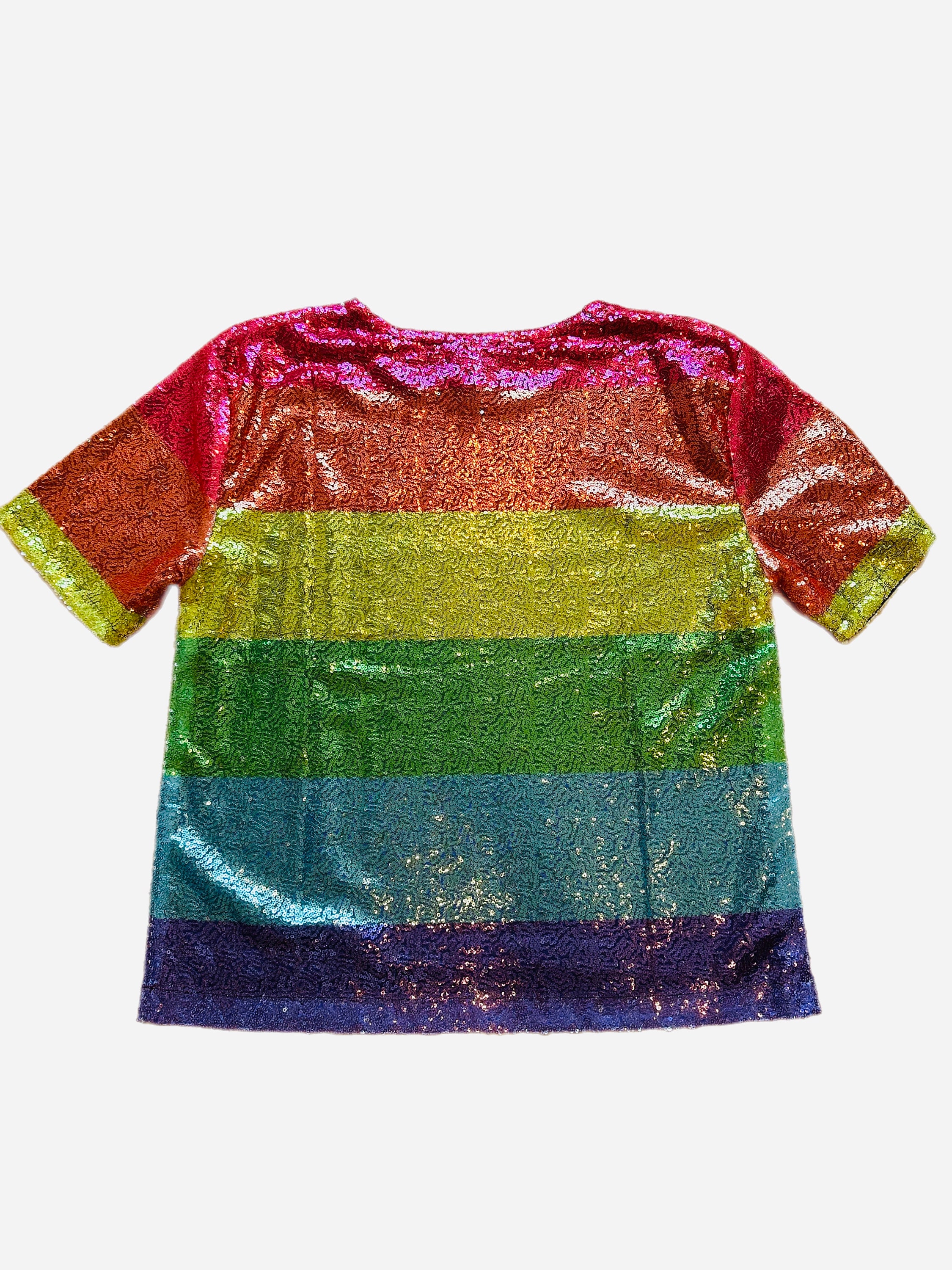 Sequin pride shirt deals