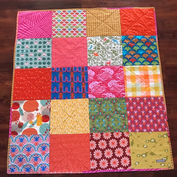 Bright and Colourful  Quilt