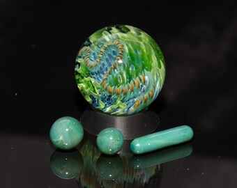 Mini Marbles Stone Coral Reef Marble Set | Mini Marbles Glass Pearls Pillar Sea Blown ...