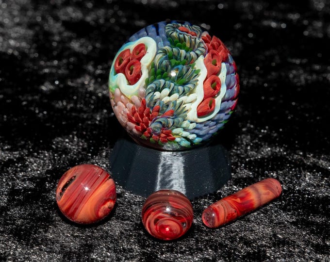 Mini Marbles Stone Coral Reef Marble Set | Mini Marbles Glass Pearls Pillar Sea Blown ...