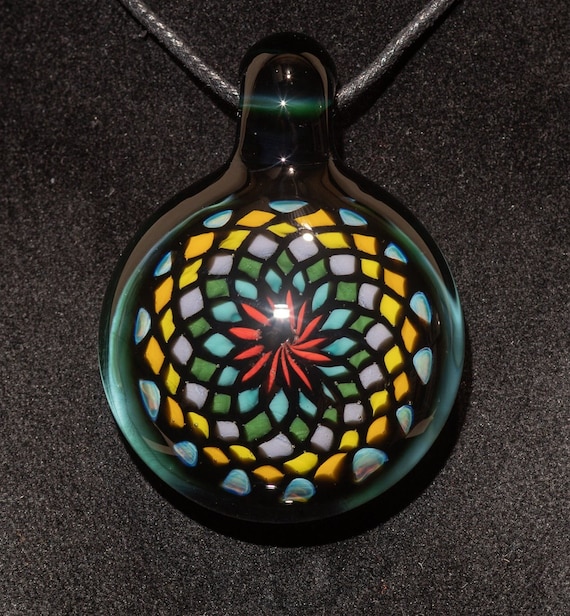 Multicolored Large Geometric Necklace Multicolored Large Geometric Necklace