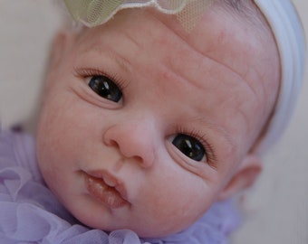 AUTHENTIC Blank Vinyl parts reborn kit *Violet BABY* by Clymer Creations Order directly from Artist *Not a finished doll*