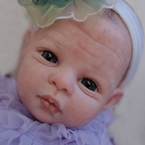 AUTHENTIC Blank Vinyl parts reborn kit *Violet BABY* by Clymer Creations Order directly from Artist *Not a finished doll*