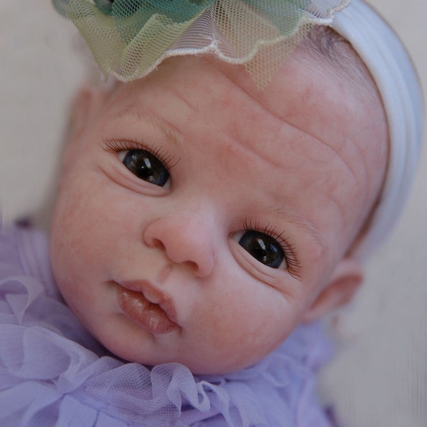 AUTHENTIC Blank Vinyl parts reborn kit *Violet BABY* by Clymer Creations Order directly from Artist *Not a finished doll*