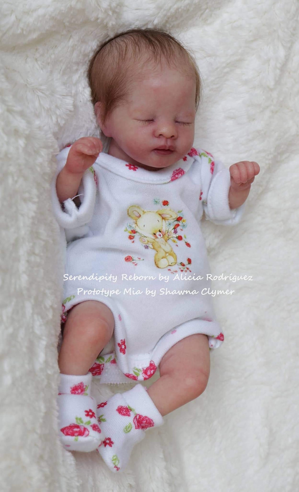 AUTHENTIC Mini Baby Mia 8 9 Reborn kit puste Etsy Polska