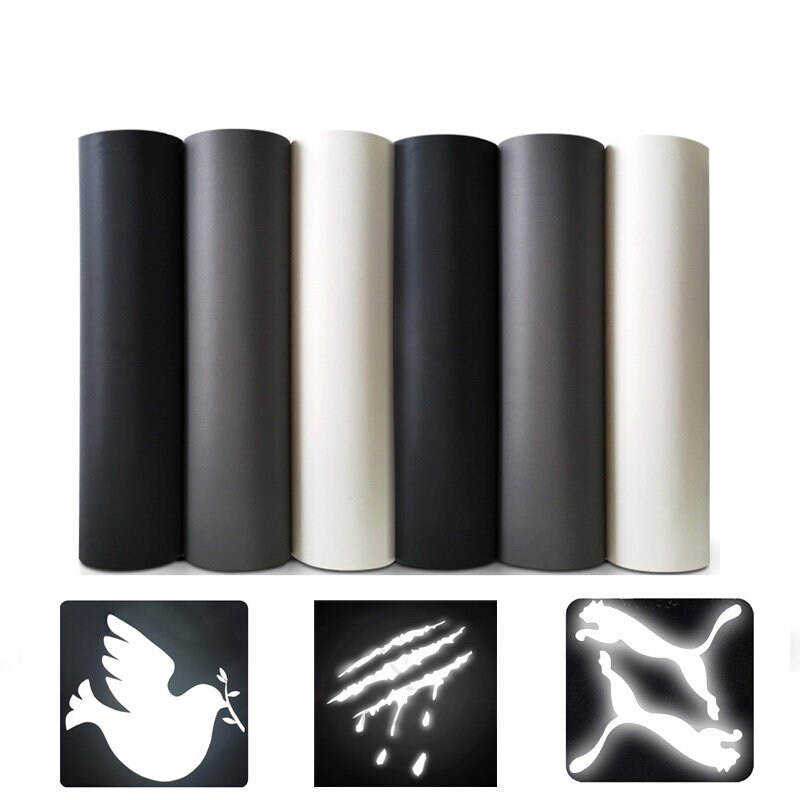 HTVRONT Black Heat Transfer Vinyl Roll - 12 x 25ft Iron on Vinyl for  Cricut & Silhouette Cameo, Clothing Heavy Duty Black HTV Vinyl