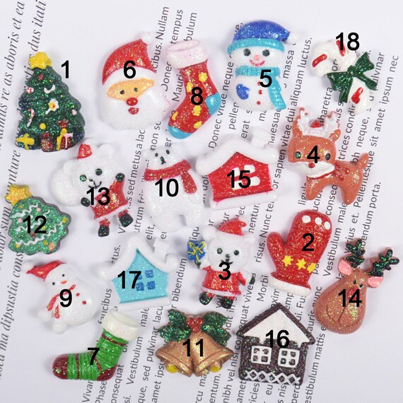 Download Christmas Resinsanta Claus Christmas Tree Diy Accessories Etsy PSD Mockup Templates