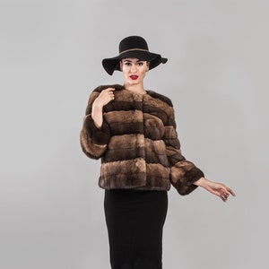 Barguzinsky russische Sable Pelz Jacke, volle Haut Luxus Jacke, Schneider gemacht