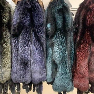 Top quality Scandinavian Silver Fox fur skins, fox pelts,fur skin,fur pelts,fox collar,fur Cape,medieval,perfect for any fur accessory