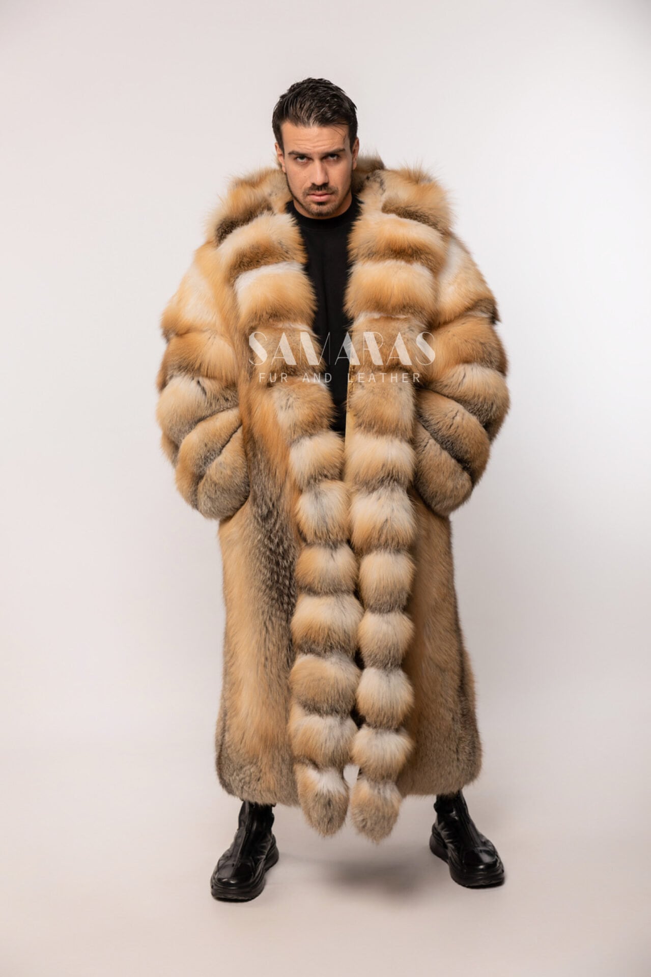 イチ1piu1uguale3 LUXURY FAKE FAR COAT 1piu1uguale3 LUXURY FAKE FAR