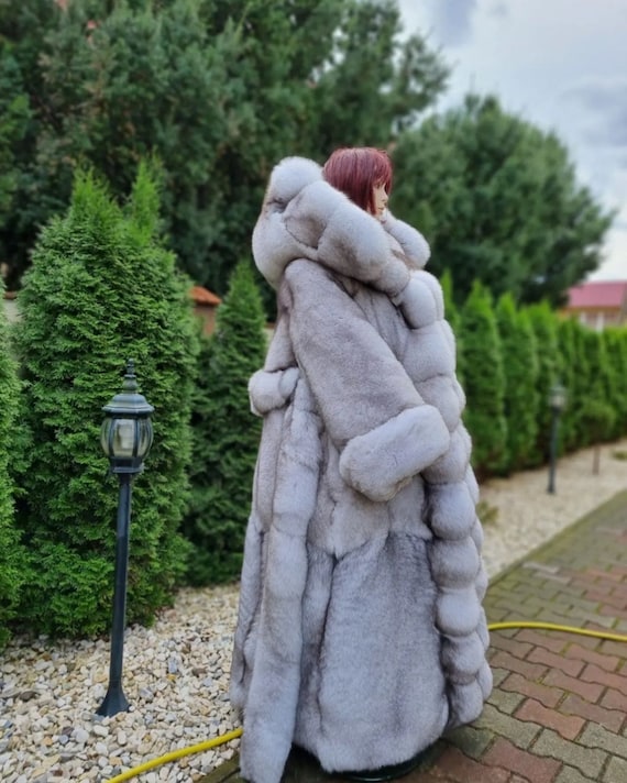 SALE✨ダブルスタンダード SOV ロングコート ブルーフォックスファー DOUBLE STANDARD CLOTHING SOV. (ダブルスタンダードクロージング