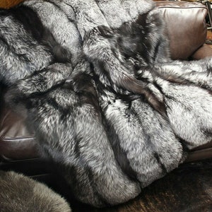 5stars piel completa REAL FOX FUR throw, forro de estilo de cachemira de lujo, manta de piel, varios colores, alfombra de piel, lanzamiento de piel de zorro, calentador de piel, almohadas de piel