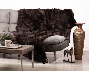 Pelo Per Cappuccio Paranaso E Paracollo In Vera Pelliccia Di Agnello Naturale, Con Cinghie In Pelle, Marca Förster Paranaso In Pelliccia Di Agnello - Foto 3