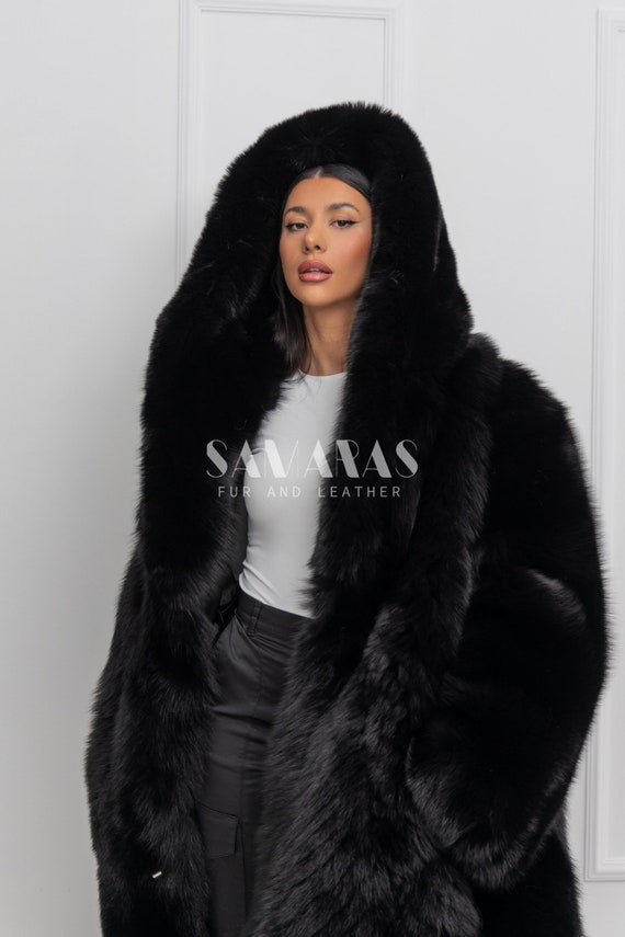 ★KOLON SPORT★W'S Fox Fur Long Down Coat  Moon Black $_10.JPG?set_id=880000500F