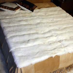 Real full skin Fox Fur throw,fur blanket,fox blanket, fox fur throw,real fur blanket, full skin fur throw, fur comforter, fur pillows, gift