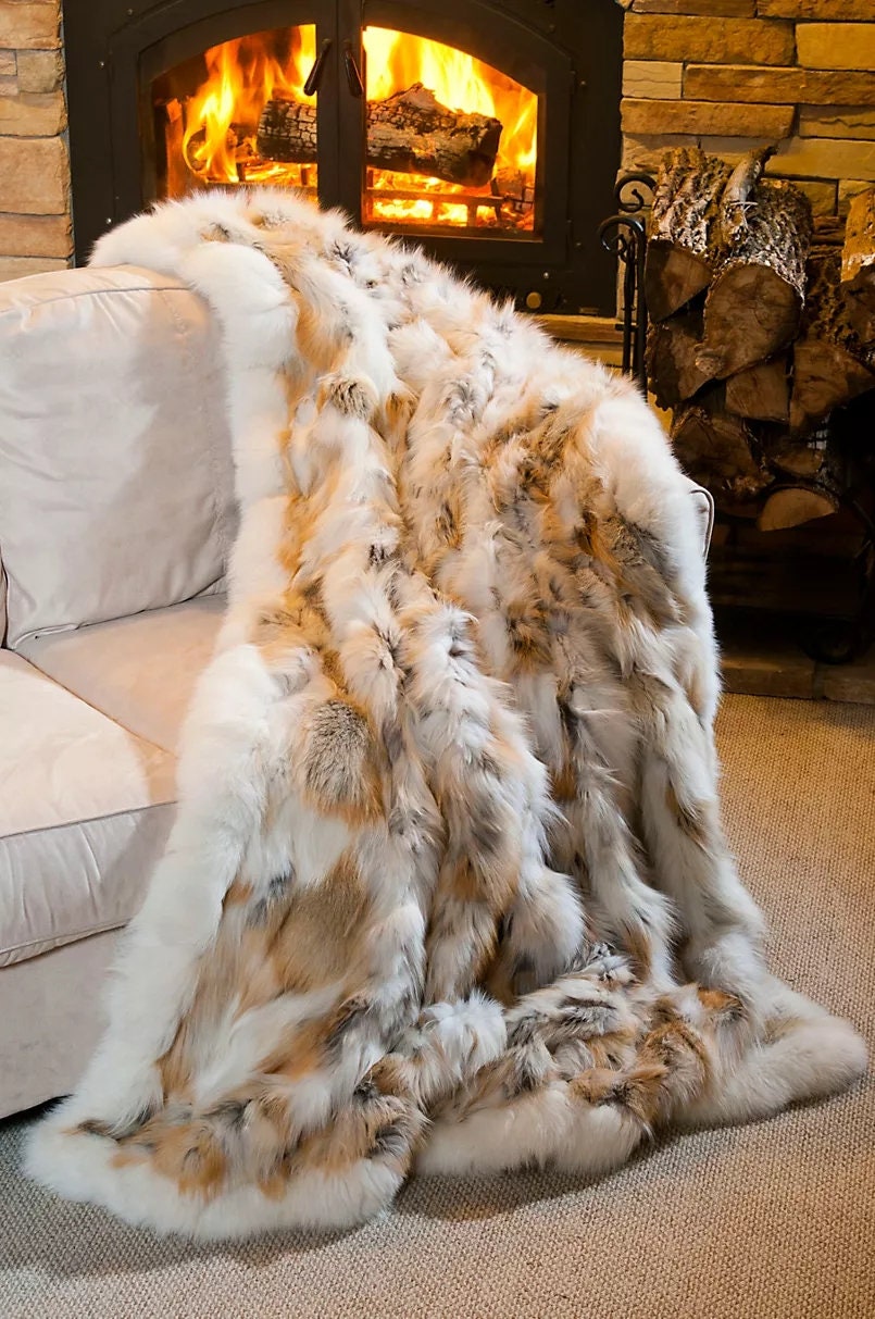 Fox fur comforter sets hotsell