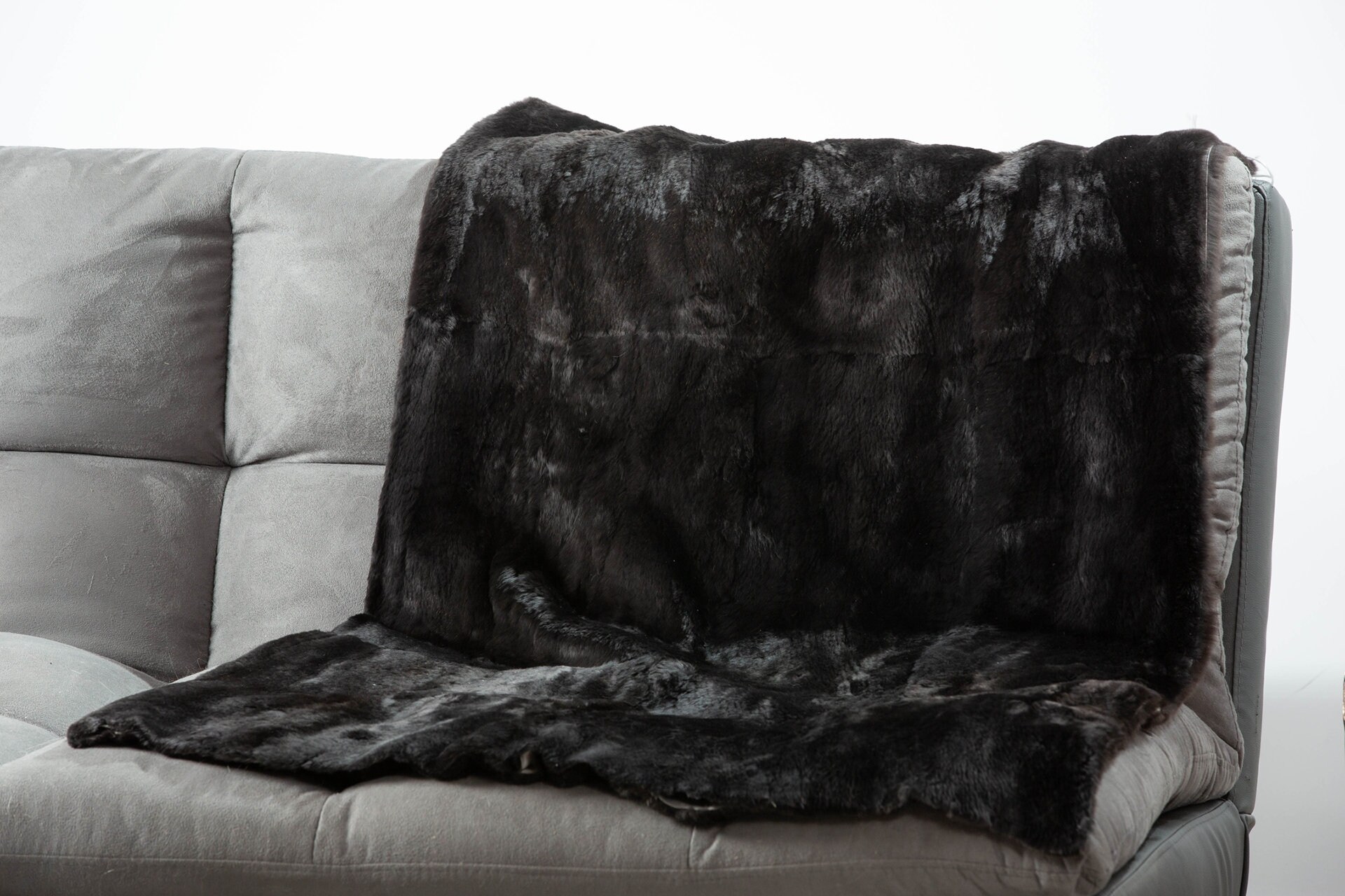 Real Sheared beaver fur throw fur warmer fur comforter fur Etsy