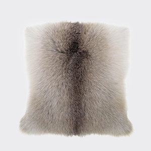Genuine Full skin FOX fur pillows set,luxury fur pillowcases, fur cushions