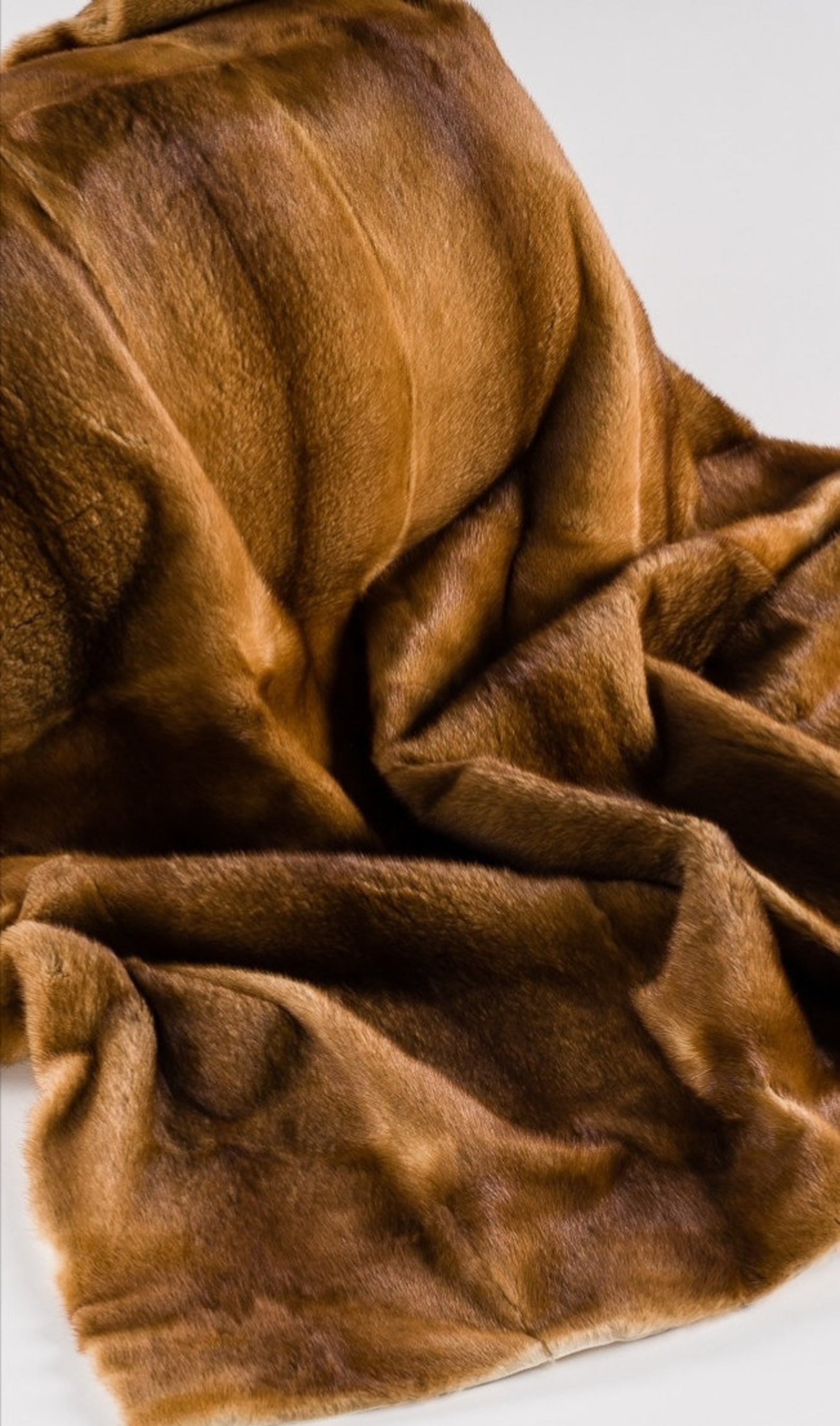 Luxury Real Mink Fur Throwfull Skin Mink Blanketcashmere Etsy