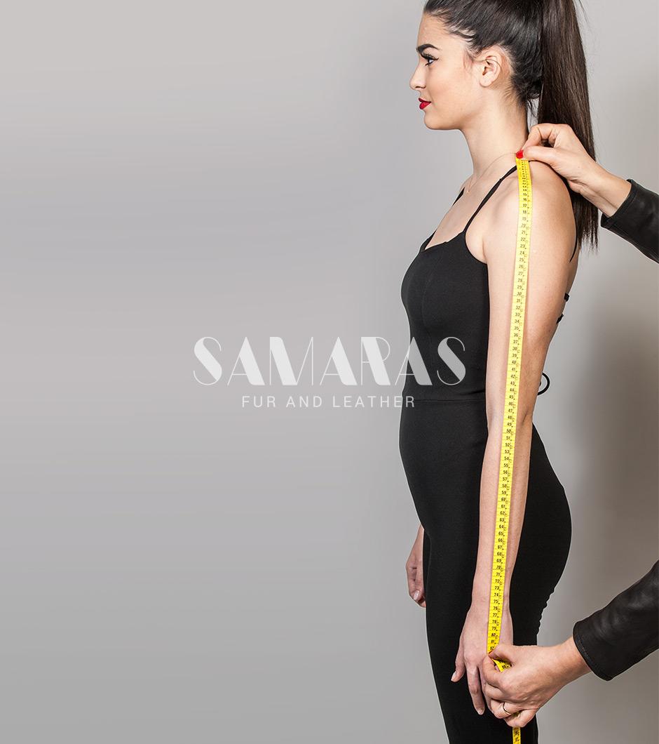 高級両面フルレングスブルーフォックスコート、ファーベルト付き