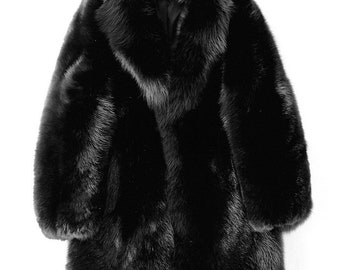 Top quality Real mens fur jacket/coat, full skin jacket, jacket with hood, mens fur, fully customizable