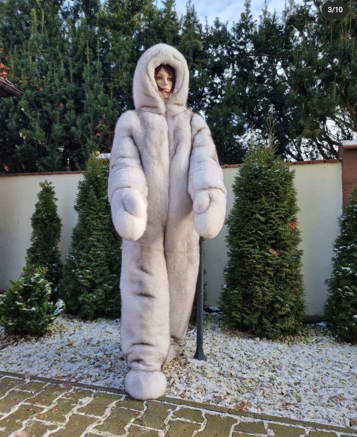 Fur coat fetish