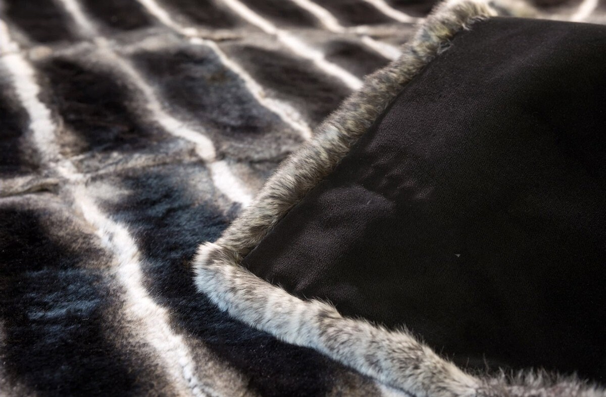 Top quality Real Rex full skin Fur throw fur warmer fur | Etsy