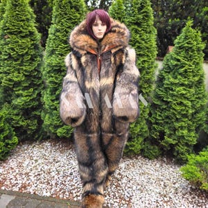 VALENTINOヴァレンティノ　ファー Finn Raccoon Luxury Double Side Scandinavian Finnracoon Fur Costume With Fur