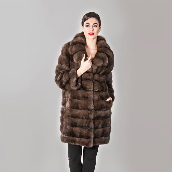 Russian top fur jacket
