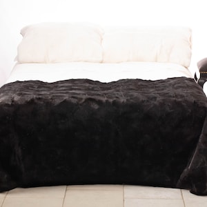 Real Mink fur throw, fur warmer, fur comforter, fur rug,fur pilow