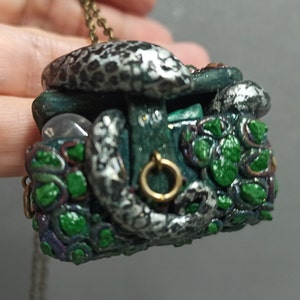 Pendant Amulet &quot;The mistress of the magic chest&quot; //Protection//Personalisation//Talisman//Wealth//Success//Love//Mantra