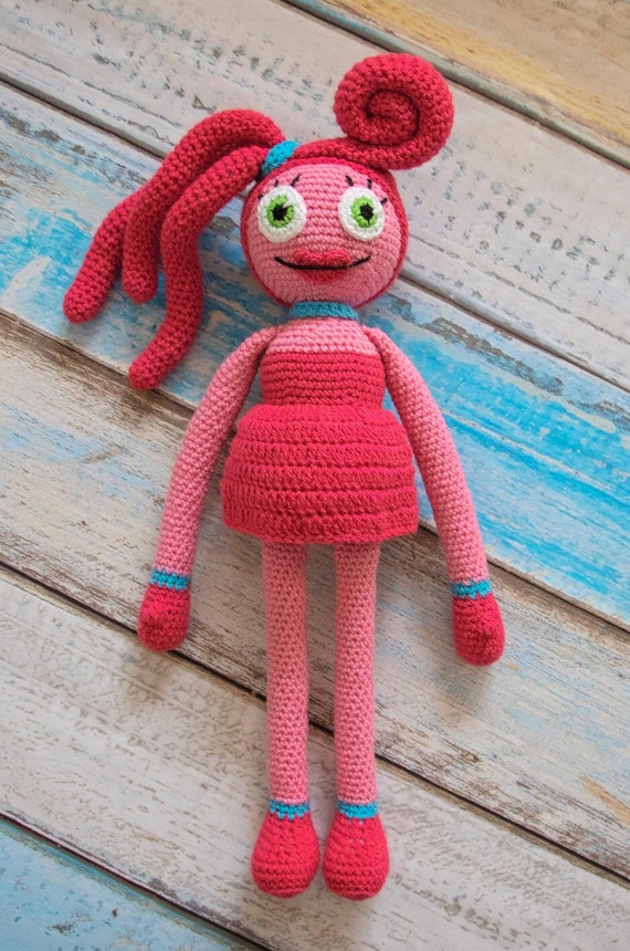 Spider Mommy Long Legs crocheted