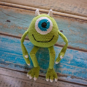 Little Green Monster Crochet Pattern **DIGITAL PATTERN ONLY**